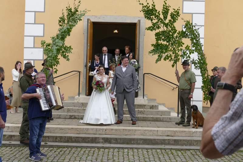 30. Aug. 2025: Hochzeit Ludwig Holzner in Hohenfels