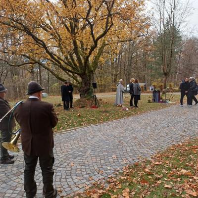 Urnenbeisetzung von Michael Karl in Neumarkt am 14. Nov. 2025