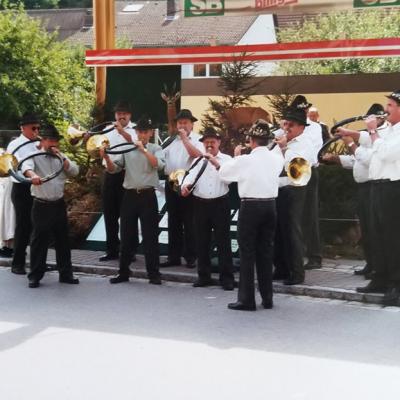 Bürgerfest in Hohenfels im August 2000