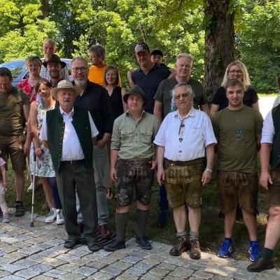Ausflug der Jaghornbläsergruppe mit dem Bus in den bayerischen Wald am 21. Juni 2025